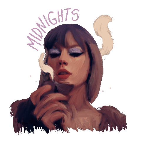 Taylor Swift Midnights Sticker