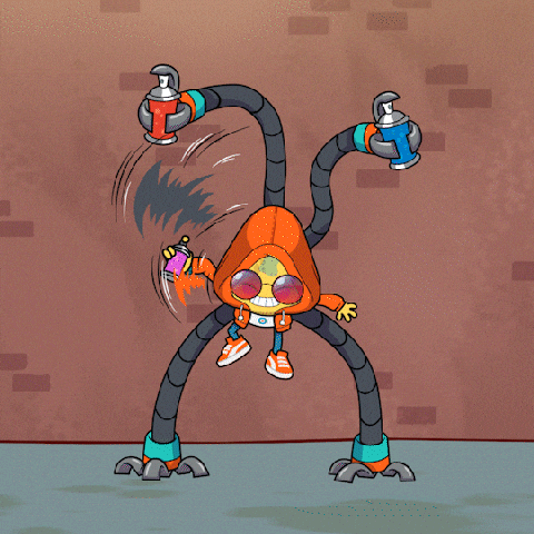 Tag Skateboarding GIF by bad egg co