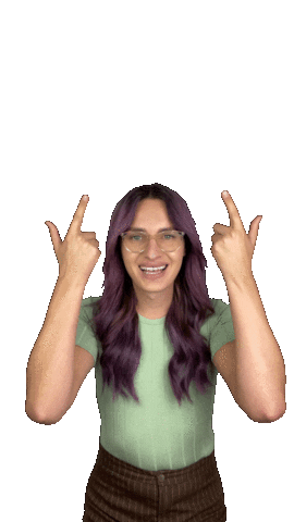 Zeigen Sticker by Leni Bolt