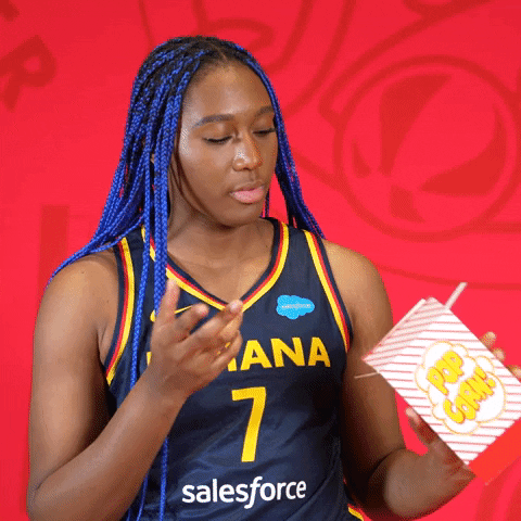 Womens Basketball Popcorn GIF by Indiana Fever