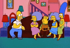 The Simpsons Awkward animated GIF