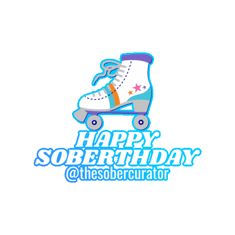 Celebrate Recovery Sober Anniversary Sticker by The Sober Curator