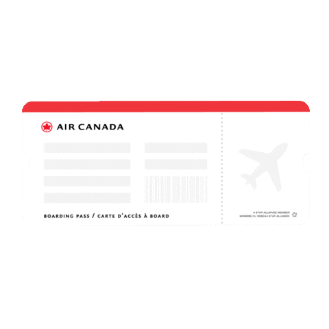 Flying Air Travel Sticker by Air Canada