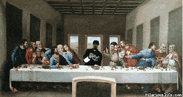 last supper easter GIF