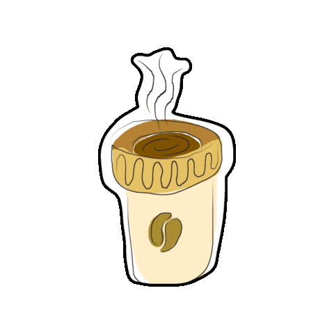 Coffee Illustration Sticker For Ios Android Giphy
