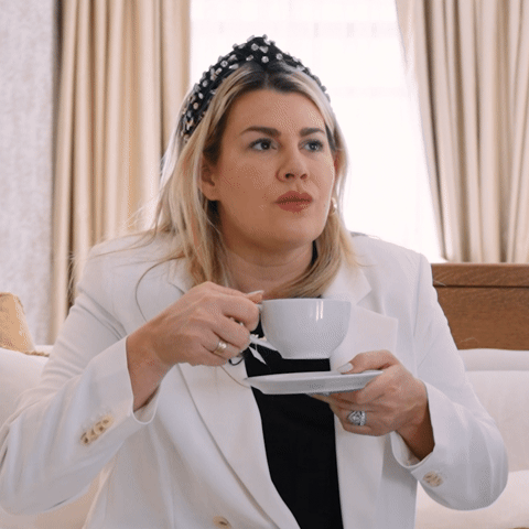Tea What GIF by Heather McMahan