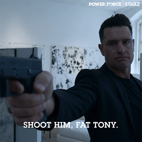 Shoot Him Fat Tony GIF by Power Book IV: Force