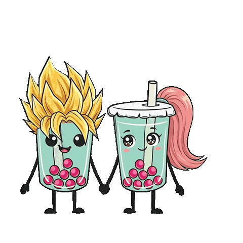 Bubble Tea Love Sticker by ABGEBRÜHT