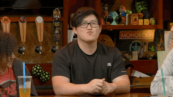 Thinking Pucker Up GIF by Rooster Teeth