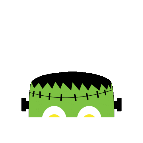 Halloween Monster Sticker