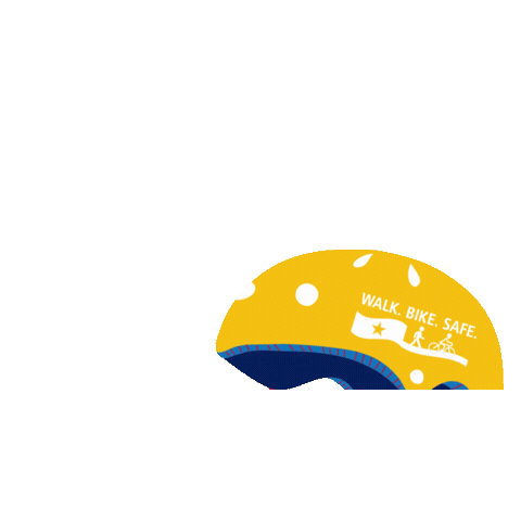 Sticker by Walk. Bike. Safe. Texas