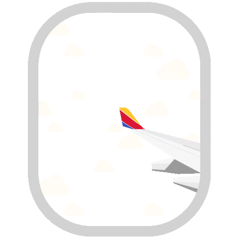 Flying Do Not Disturb Sticker by Southwest Airlines