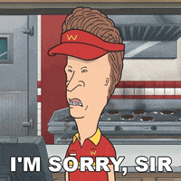 Im Sorry Beavis And Butthead GIF by Paramount+