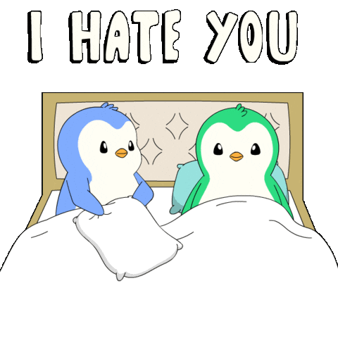 Hitting Good Night Sticker by Abster