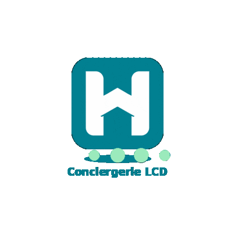 Lcd Wh Sticker by welcomehost