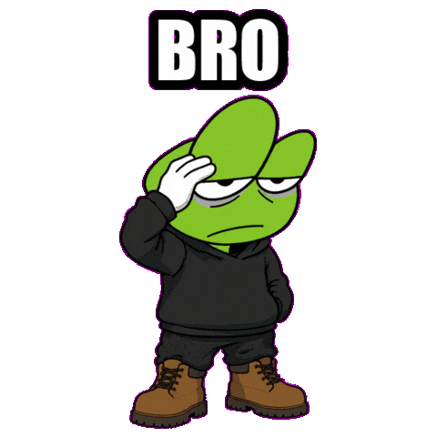 Frog Sticker by ForeverWilin