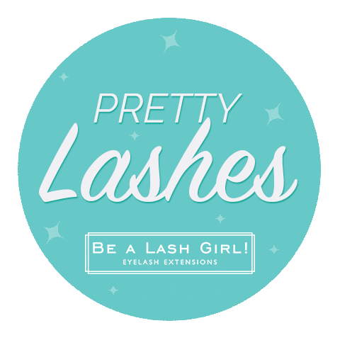 Be a Lash Girl! Sticker