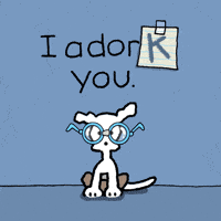 I Adore You GIF by Chippy the Dog