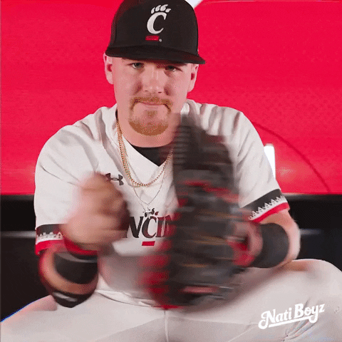 College Baseball GIF by Cincinnati Bearcats