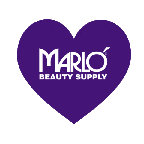 Heart Love Sticker by Marlo Beauty Supply