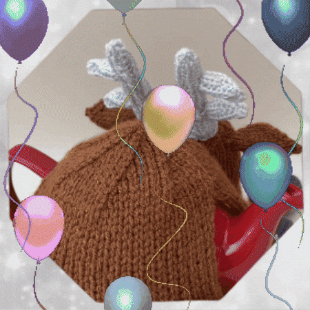 Merry Christmas Reindeer GIF by TeaCosyFolk
