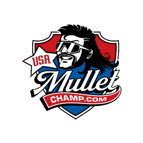 USA Mullet Champs Sticker