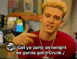 Justin Timberlake Party GIF
