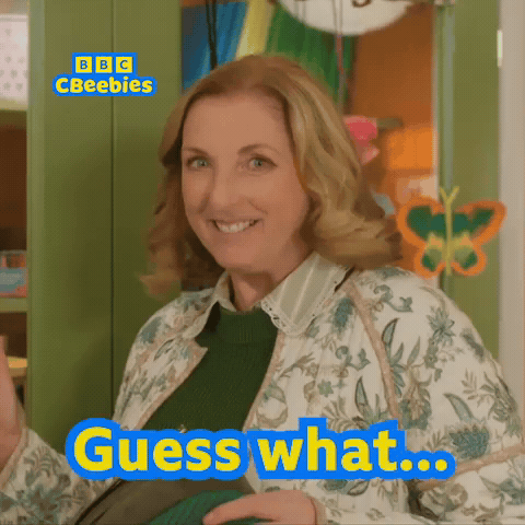 Excited Suprise GIF by CBeebies