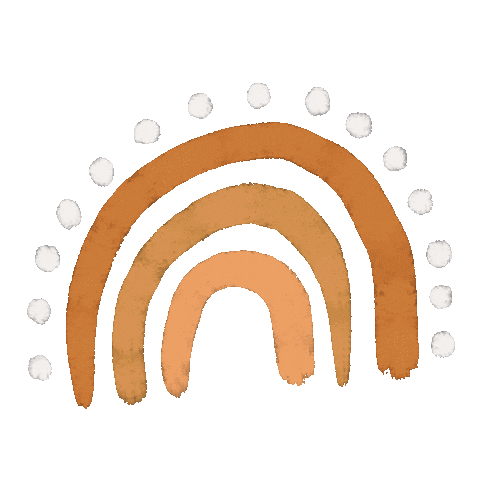 Rainbow Nudepalette Sticker