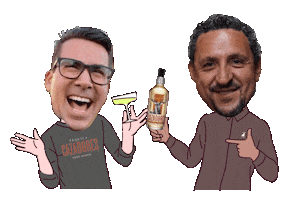 Cheers Taco Sticker by Tequila Cazadores