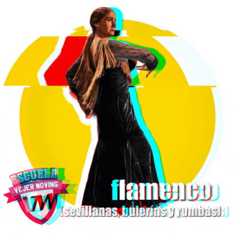 vejermovingmusic baile flamenco vejer vejer moving GIF