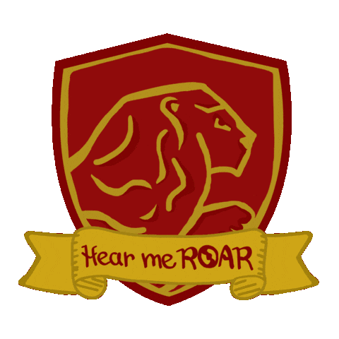 Hear Me Roar Magic World Sticker