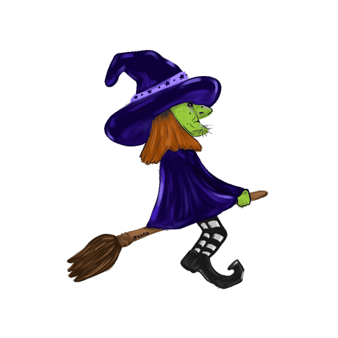 Halloween Spell On You Sticker
