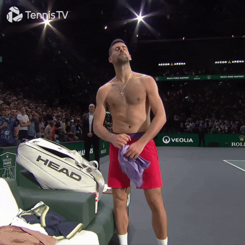 Happy Novak Djokovic GIF by Tennis TV