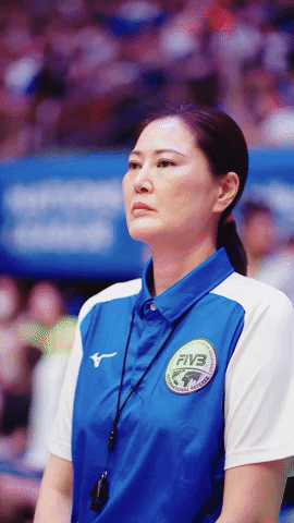 Serious Look GIF by Volleyball World