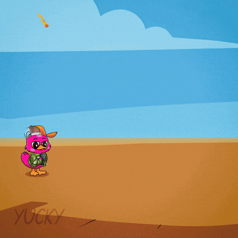 Duck Shrug GIF by Yucky Ducks