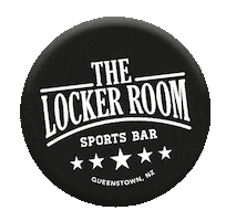 The Locker Room Sports Bar Sticker