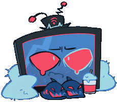 Hazbin Hotel Vox Sticker