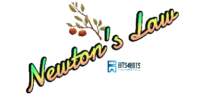 Isaac Newton Physics Sticker by Bits4Bots