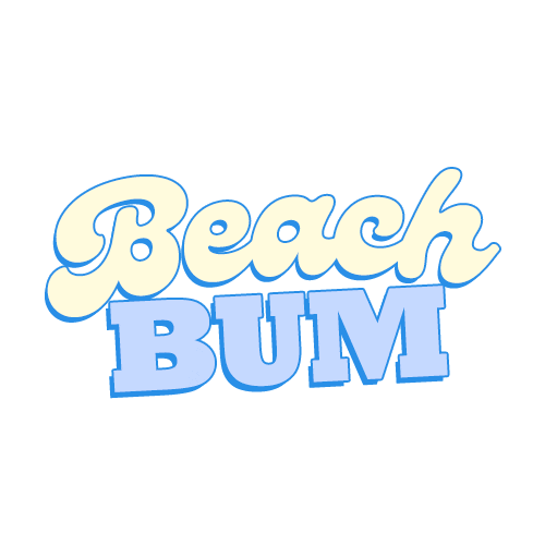 Summer Beach Sticker by Blackbough Swim