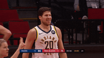 Happy Doug Mcdermott GIF by Indiana Pacers