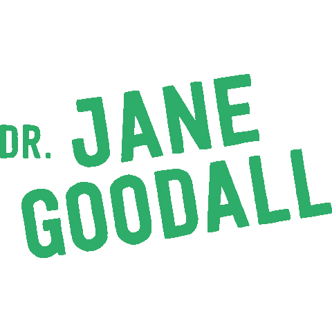 Jane Goodall Instituut Nederland Sticker