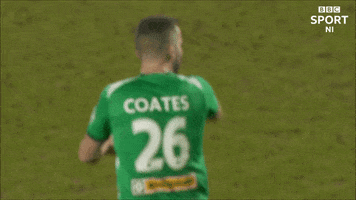 Old Man Celebration GIF by Cliftonville Football Club