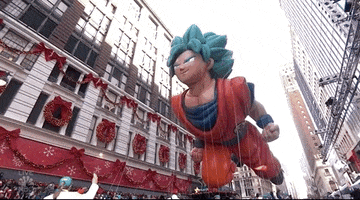 Dragon Ball Z GIF by The 97th Macy’s Thanksgiving Day Parade