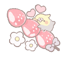 Strawberry Sweets Sticker