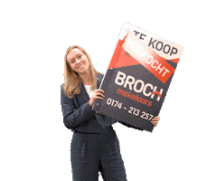 Monster Makelaar Sticker by BrochMakelaardij