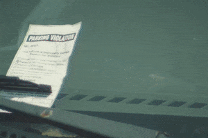 Ticket Parking GIF by Couple 3 Films