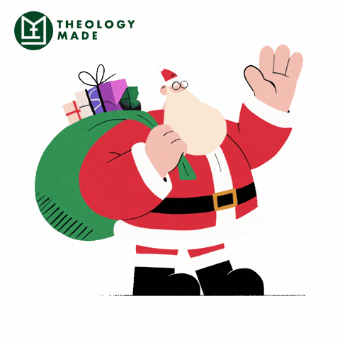 Merry Christmas GIF by Theology Made