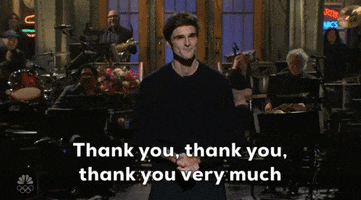 Thank You So Much GIF by Saturday Night Live