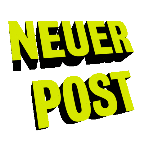 Post Neu Sticker by tadg